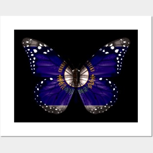 Kentucky Flag Butterfly - Gift for Kentuckian From Kentucky KY Posters and Art